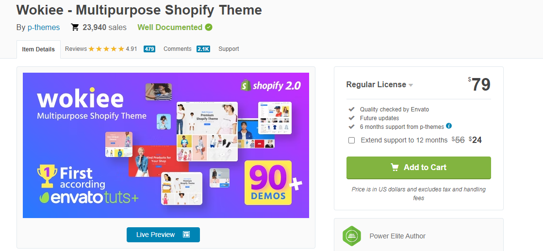 Best Converting Shopify Theme - Wokiee