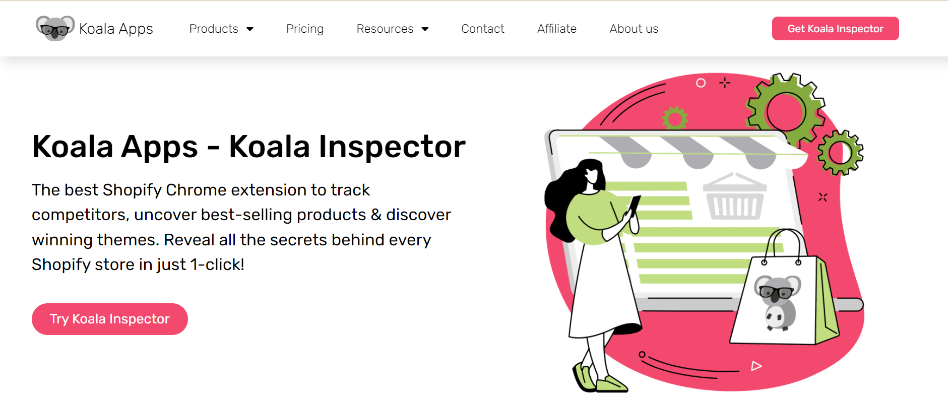 Koala Inspector - best shopify spy tool