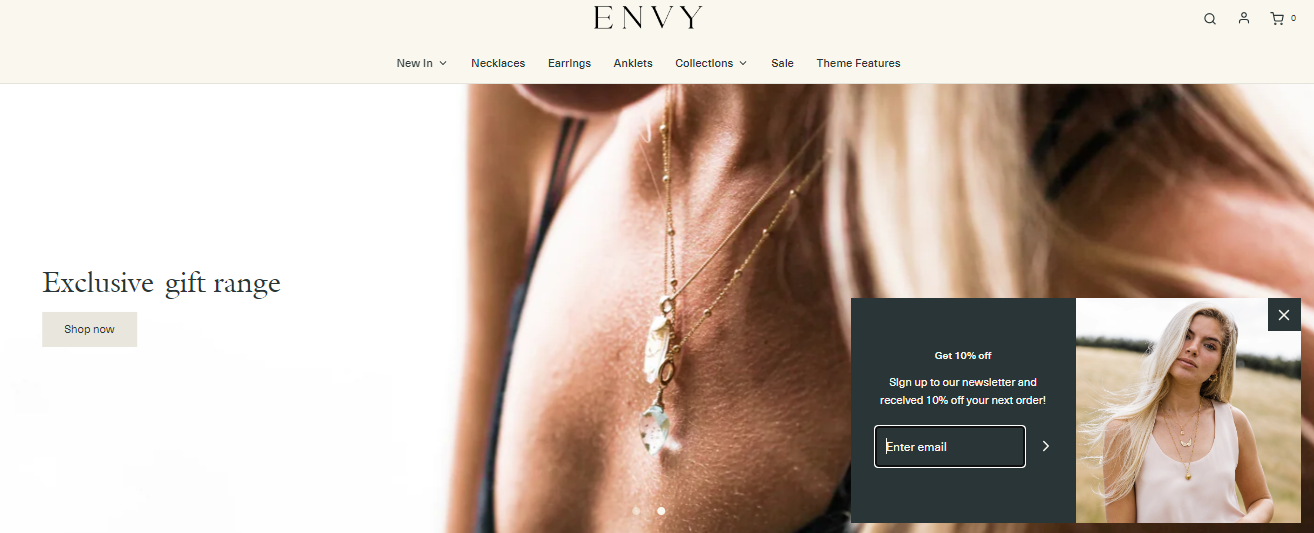 Envy Shopify Theme - Charm