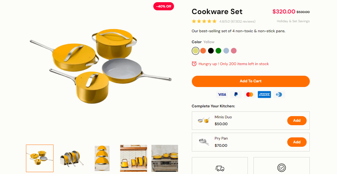 Best Shopify Product Page Templates & Examples