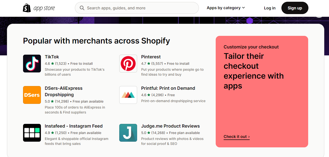 what are Shopify 3rd party apps?