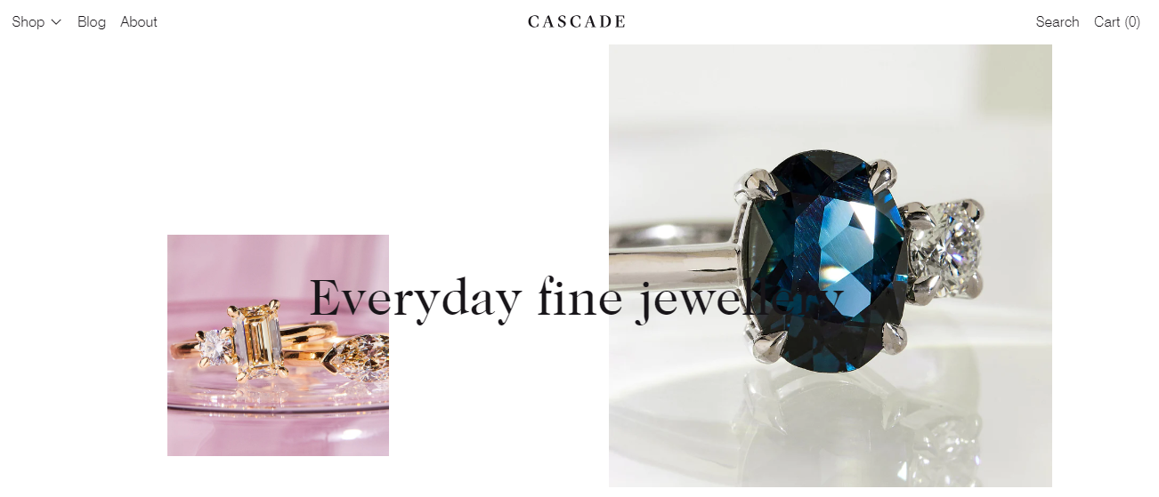 Jewelry Shopify Theme - Cascade