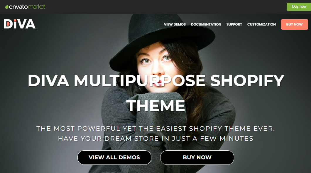 Shopify Simple Theme - Diva