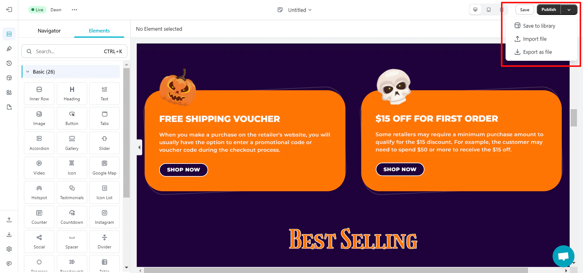 Customize Your Halloween Website 2024