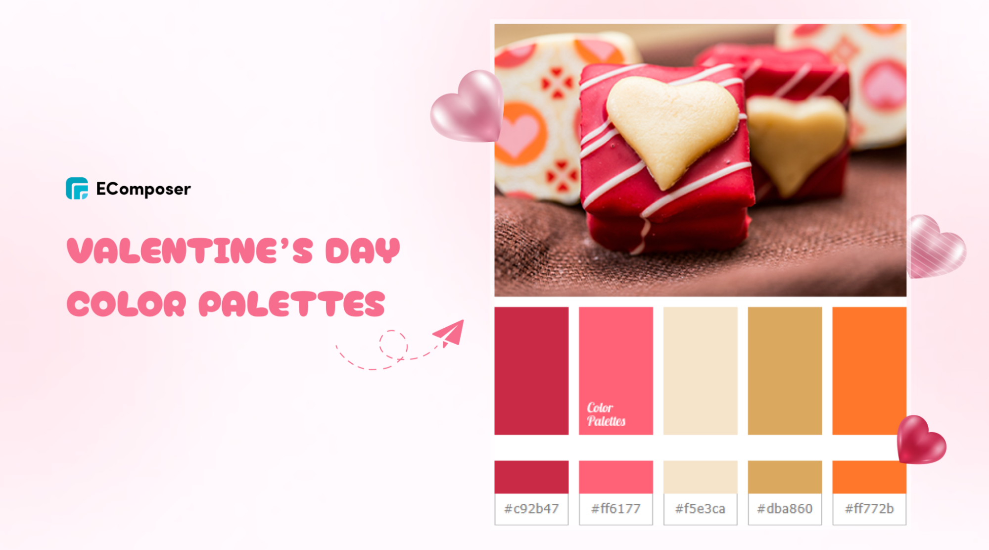 Valentine Colors 2024/ Color Palettes