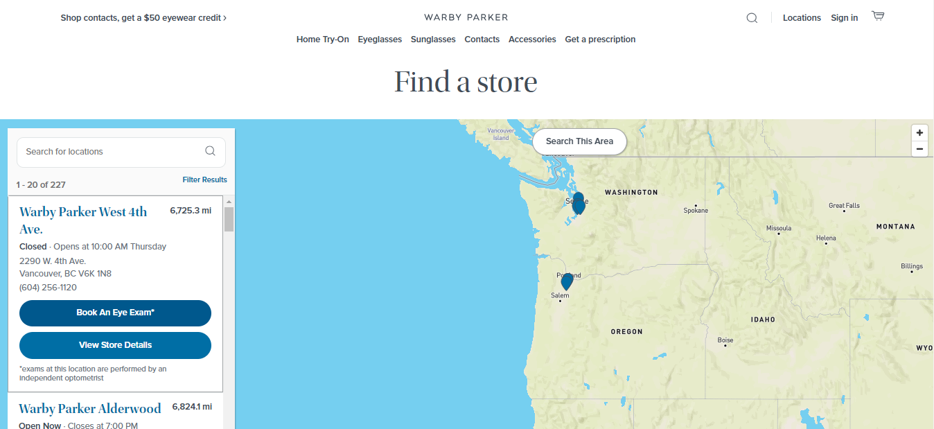 Shopify Store Locator