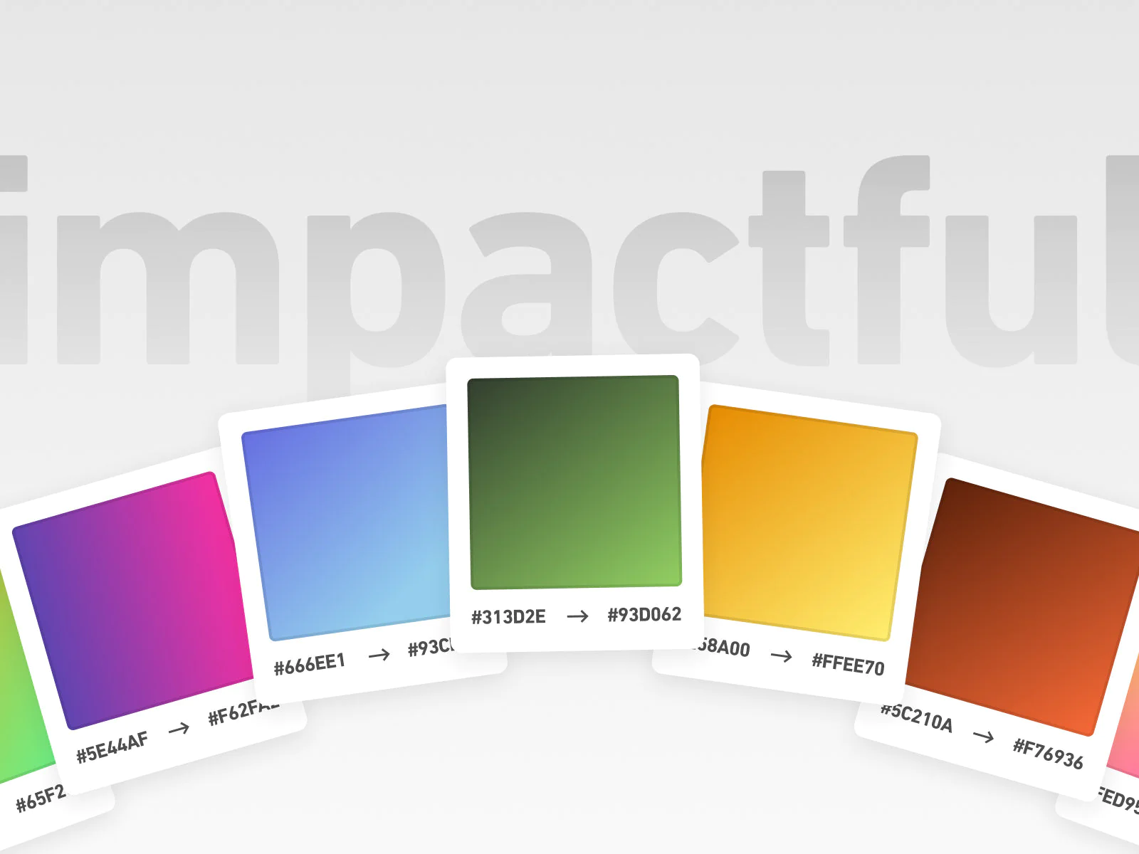 Gradients of Shopify Impact Theme