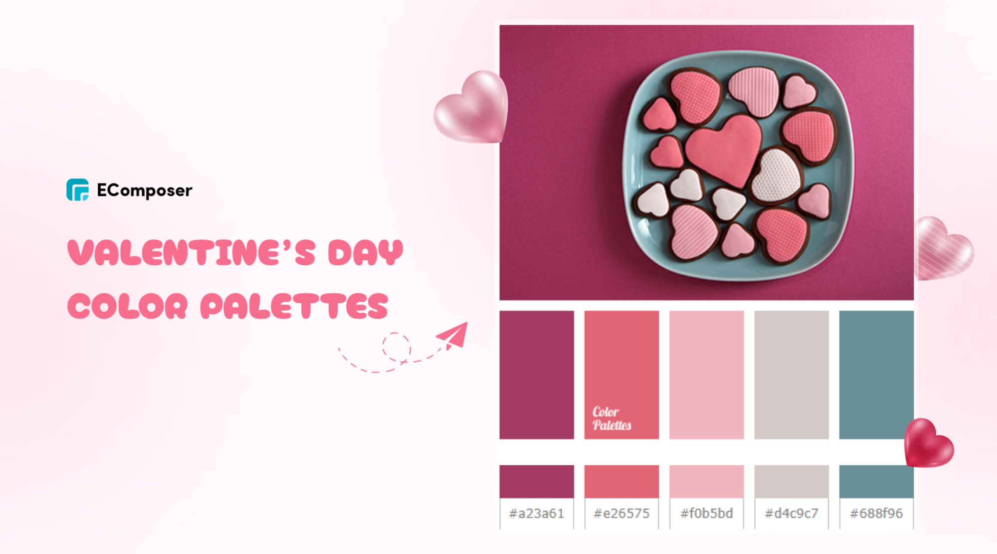 Valentine Colors 2024/ Color Palettes