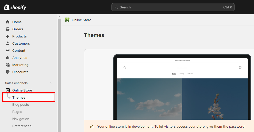 Use EComposer to customize Motion Shopify Theme