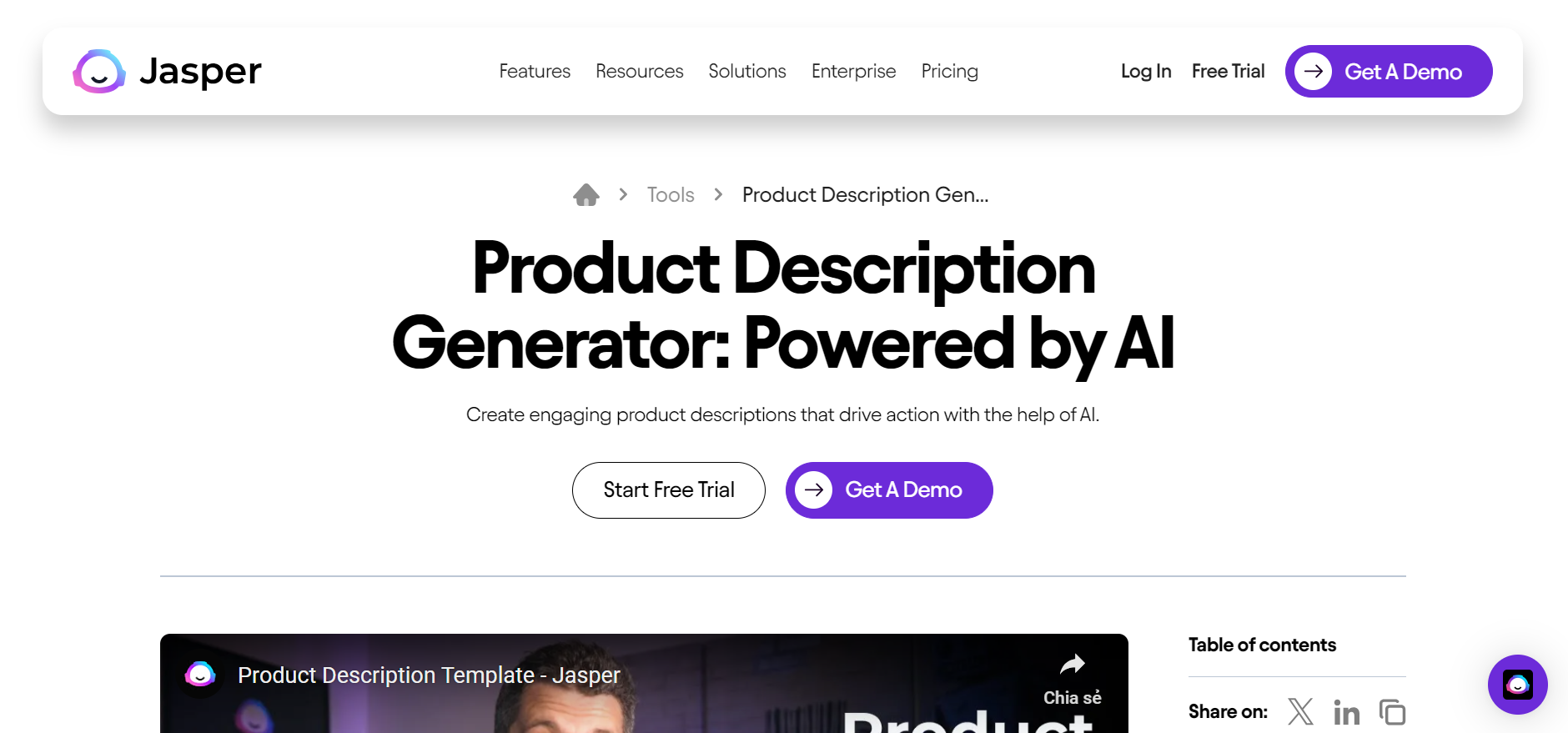 ai product description generator