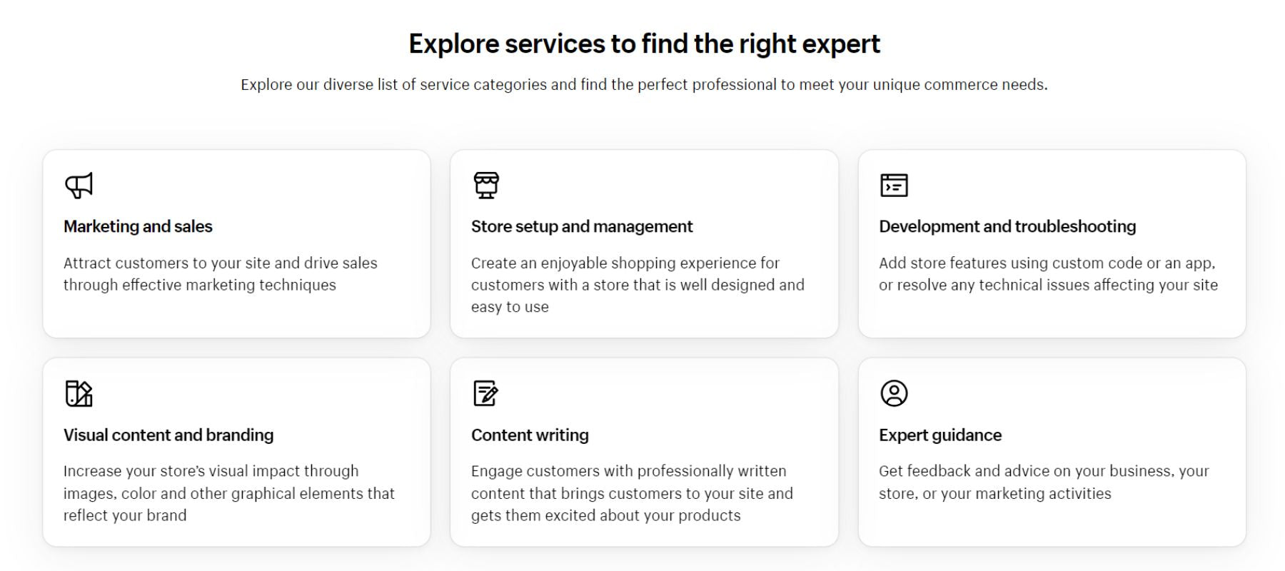 Shopify Experts’s services
