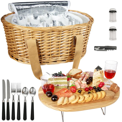 picnic wine basket