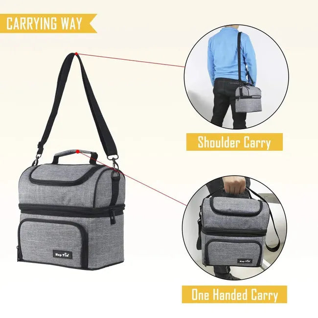 Easy to Carry, Detachable Shoulder Strap, Strong Grip Handle