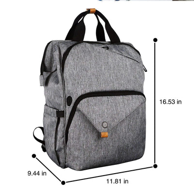 Meerkat Laptop Bag & Travel Backpack Gray