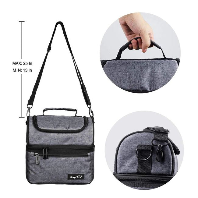 Easy to Carry, Soft Handle Strap, Detachable Shoulder Strap