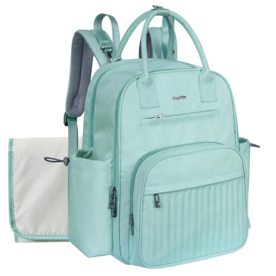 Hap tim Travel Diaper Bag Backpack Green