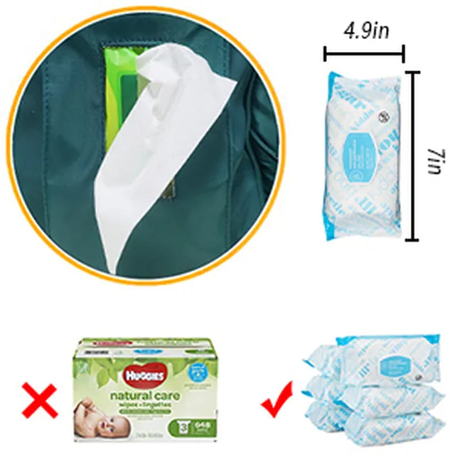 Large Professional Wipe Pockets