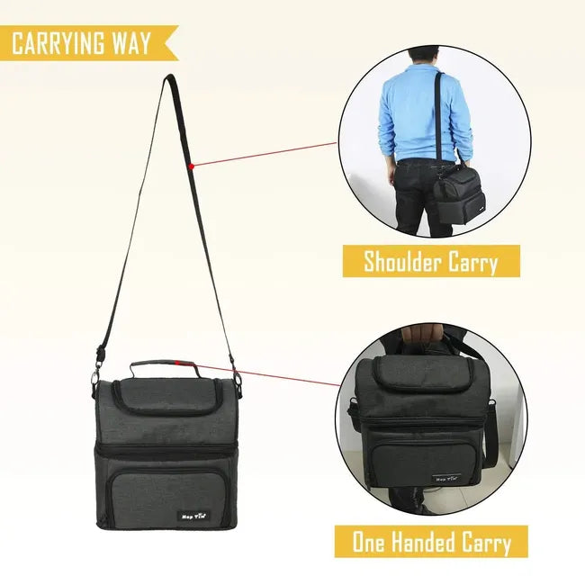 Easy to Carry, Detachable Shoulder Strap, Strong Grip Handle