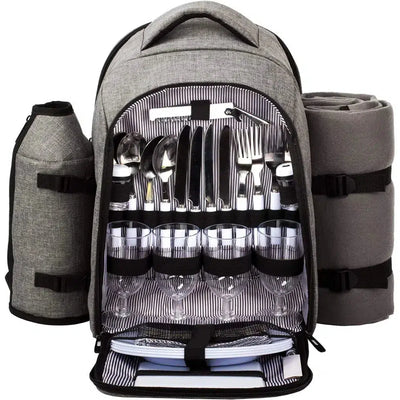 Hap Tim Modern Picnic Backpack for 4 Person