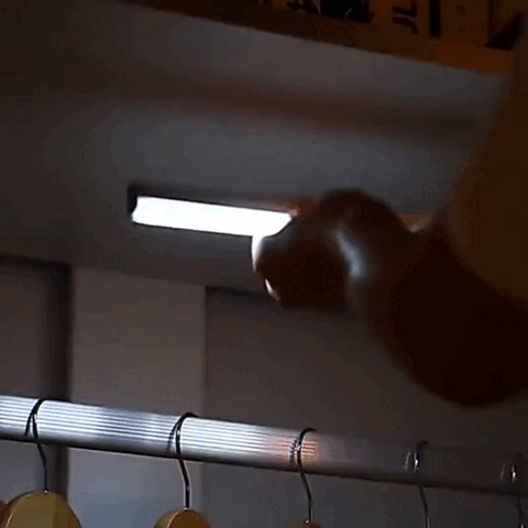 Luminária de LED com sensor de presença ultrafina PIR