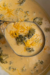 Bowl of Broccoli Cheese Soup