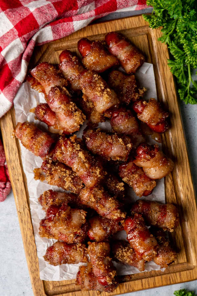 Crock Pot Bacon Wrapped Little Smokies