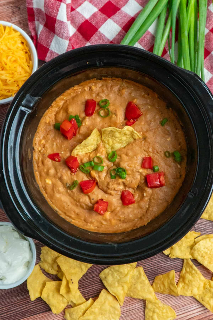 Crock Pot Bean Dip