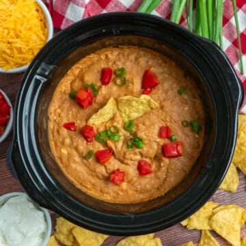 Bean Dip in a Crock Pot