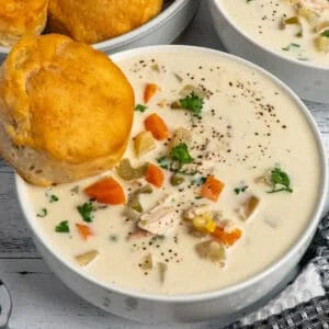 Crock Pot Chicken Pot Pie Soup