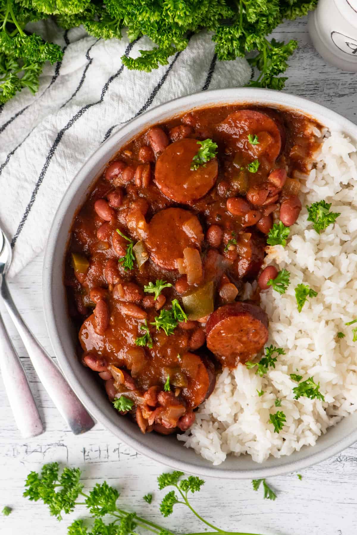Crock Pot Red Beans and Rice