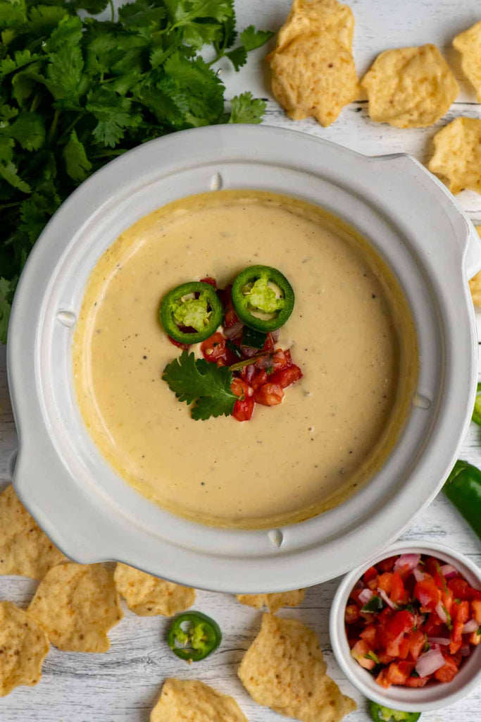 Queso Dip in a Crock Pot