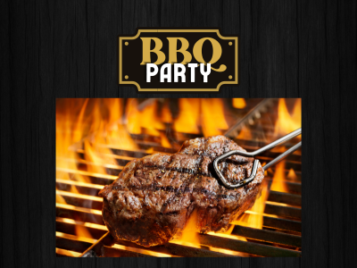BBQ Party for outdoor grilling
