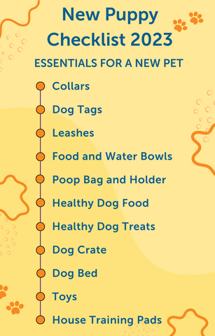 New Puppy Checklist: Toys, Treats, Supplies, And More For Your New Pup