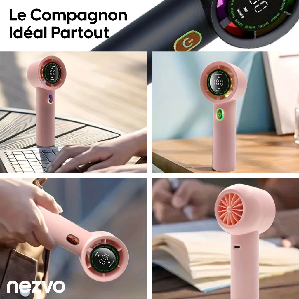 Ventilateur suspendu pratique pour tente ou voiture