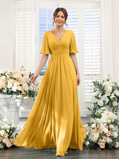 Bridesmaid Dresses Dusty Rose - Under $100, Short & Long, All Sizes-Lavetir