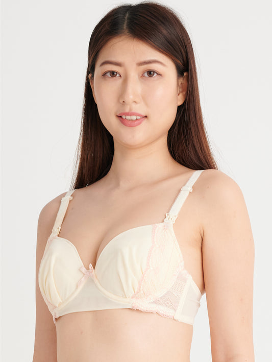 Push Up Top Open Wired Maternity Bra – Inujirushi