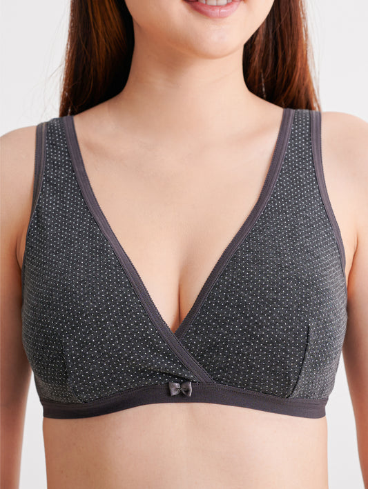 Crisscross Seamless Breastfeeding Sleeping Bra – Inujirushi