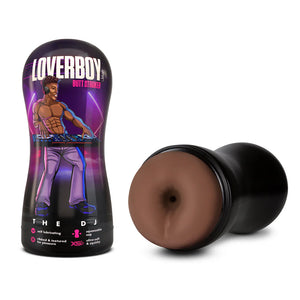 Loverboy The DJ Self-Lubricating Anal Stroker Brown - Swell