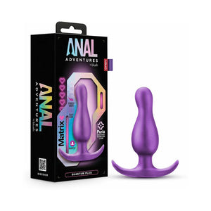 Anal Adventures Matrix Quantum Plug Galactic Purple - Swell