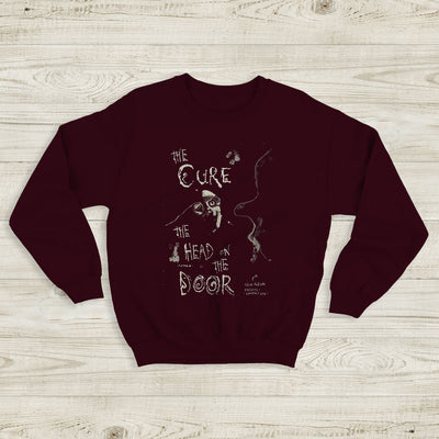 The Cure Head on The Door Sweatshirt The Cure Shirt Music Shirt