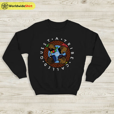 A Tribe Called Quest Cartoon Sweatshirt A Tribe Called Quest Shirt ATCQ - WorldWideShirt