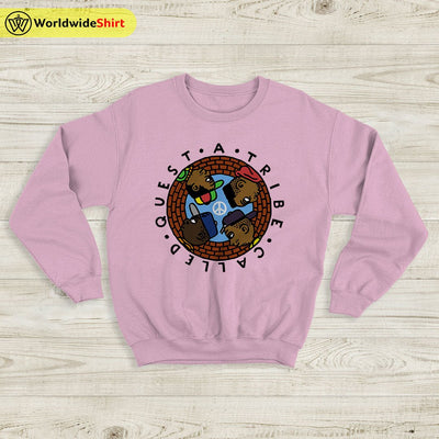 A Tribe Called Quest Cartoon Sweatshirt A Tribe Called Quest Shirt ATCQ - WorldWideShirt