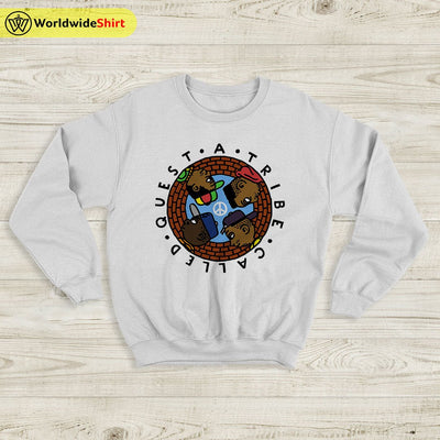 A Tribe Called Quest Cartoon Sweatshirt A Tribe Called Quest Shirt ATCQ - WorldWideShirt