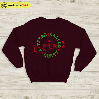 A Tribe Called Quest Color Logo Sweatshirt A Tribe Called Quest Shirt - WorldWideShirt