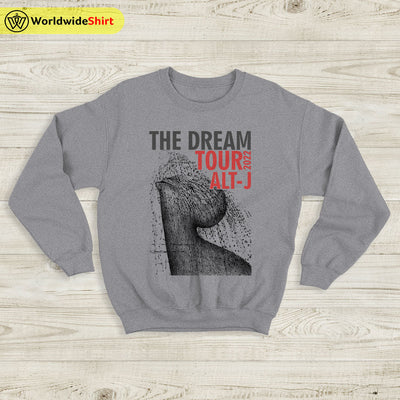 alt-J The Dream 2022 Tour Sweatshirt alt-J Shirt Classic Rock Music - WorldWideShirt