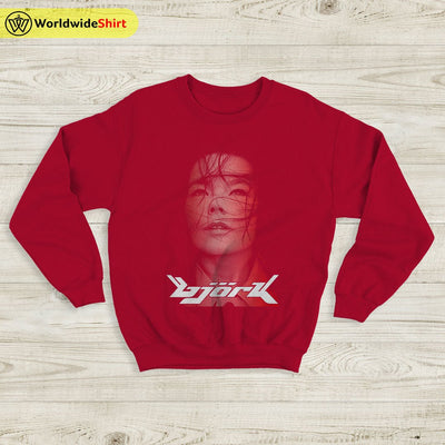 Bjork Shirt Bjork Tour Shirt Vintage 90's Sweater Bjork Shirt - WorldWideShirt