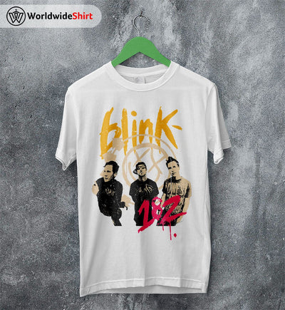 Blink-182 Vintage 90's Tour T Shirt Blink-182 Shirt Music Shirt - WorldWideShirt