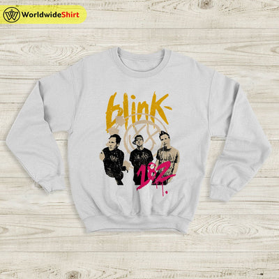 Blink-182 Vintage Tour 90's Sweatshirt Blink-182 Shirt Music Shirt - WorldWideShirt