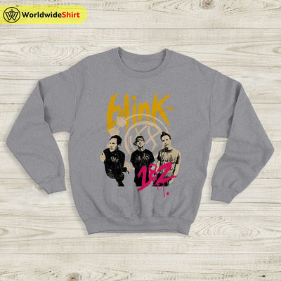 Blink-182 Vintage Tour 90's Sweatshirt Blink-182 Shirt Music Shirt - WorldWideShirt