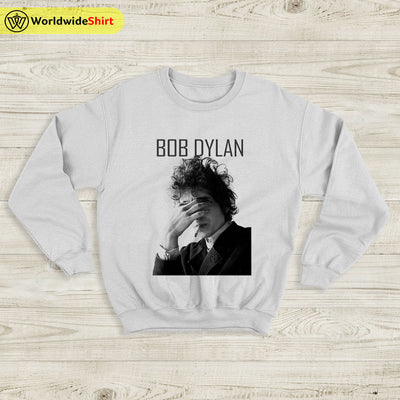 Bob Dylan Photoshoot Sweatshirt Bob Dylan Shirt Music Shirt - WorldWideShirt